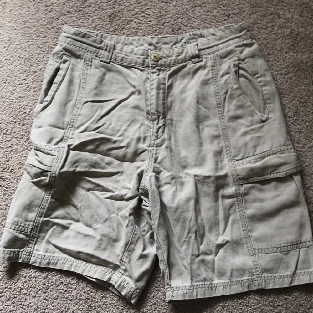 Tommy Bahama Khaki Shorts (Sz. 32)
